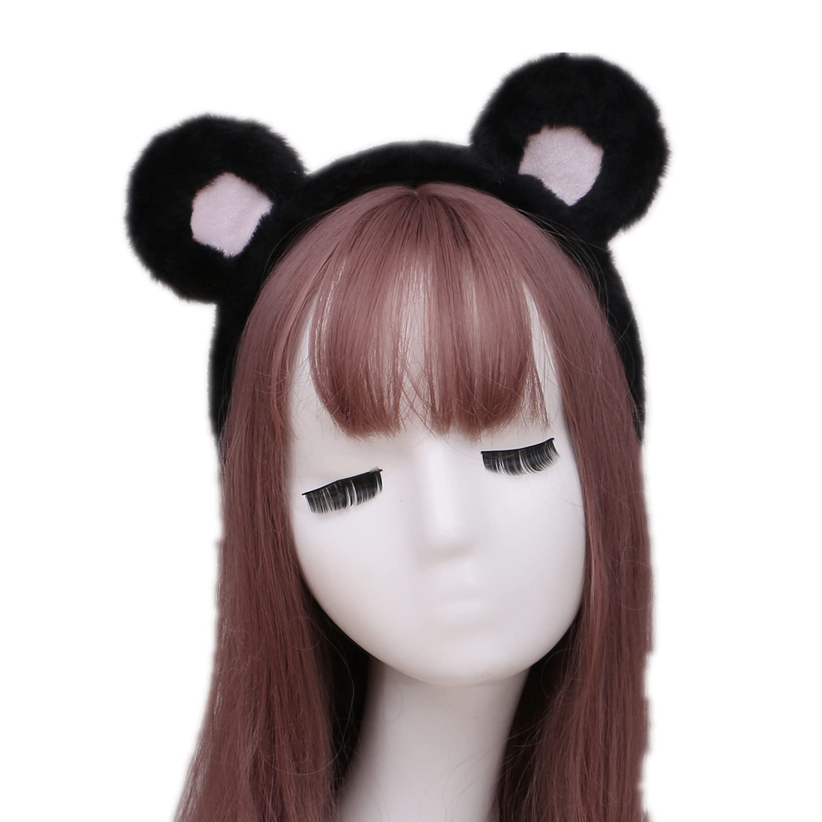 Amazon.co.jp: [kuroobaa] 熊耳 カチューシャ くま耳 萌え 仮装